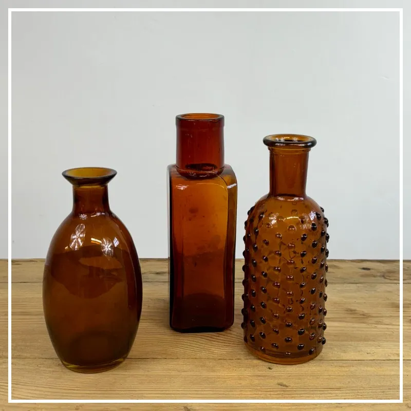 Lot de 3 vases