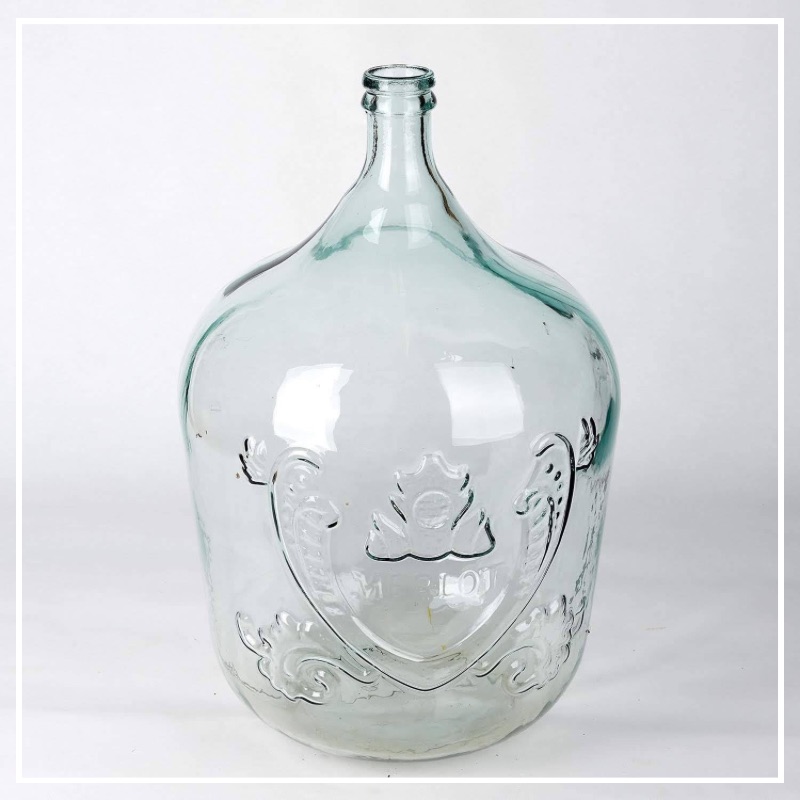 lot de 2 vases en verre